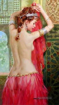 marquesa mariana de pontejos Ölbilder verkaufen - Odalisque pres de la fenetre Impressionist